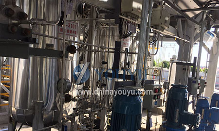 Sistema de rastreamento de calor elétrico para planta piloto de óleo pesado